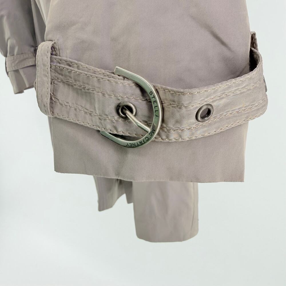 Stella McCartney Vintage Archive 2007 Double Breasted Trench Coat sz 4 Designer - Picture 6 of 13